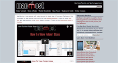 Desktop Screenshot of macmost.com
